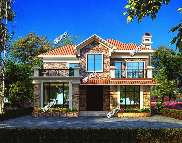 3款20幾萬(wàn)的自建房圖，太漂亮了，十里八鄉(xiāng)都來(lái)問(wèn)你要圖紙建房