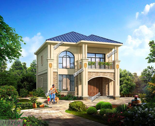 3款20幾萬(wàn)的自建房圖，太漂亮了，十里八鄉(xiāng)都來(lái)問(wèn)你要圖紙建房