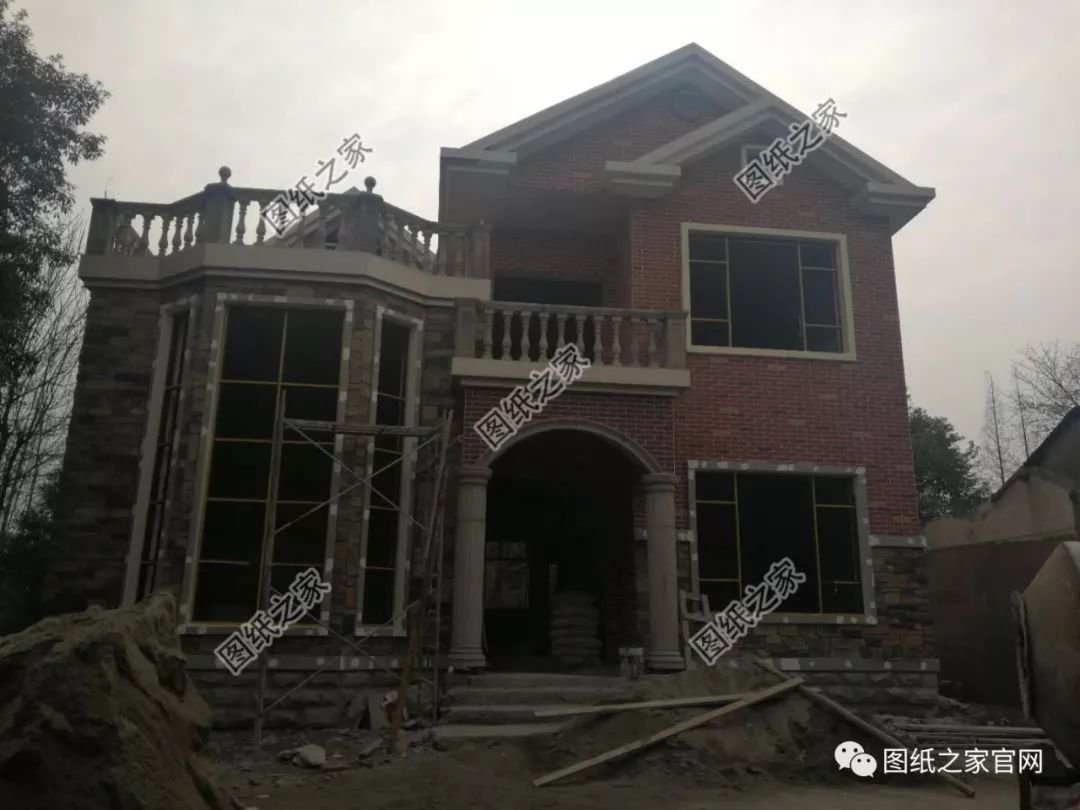 農(nóng)村自建二層復式小洋樓，不到35萬，比城市買房強多了【建房實拍】