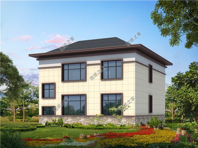 140平方米農村二層房屋建筑設計圖紙