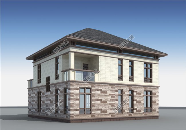 農村二層房屋設施工計紙圖