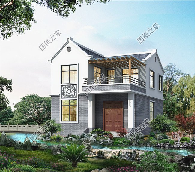 2026最火的二層農村別墅戶型設計圖，大家都要收藏了準備建！