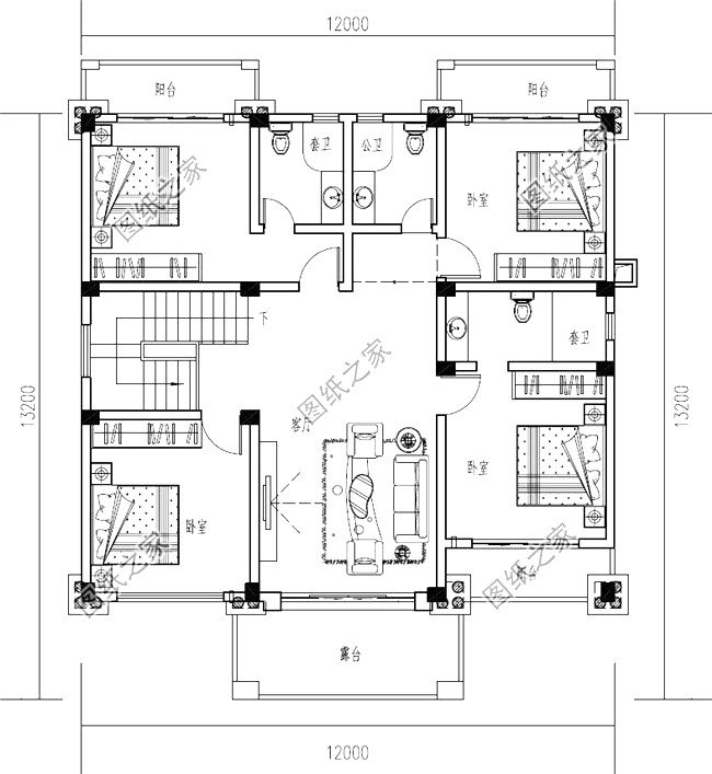 良心推薦，20款經(jīng)濟(jì)型農(nóng)村別墅圖紙，造價(jià)25萬(wàn)內(nèi)