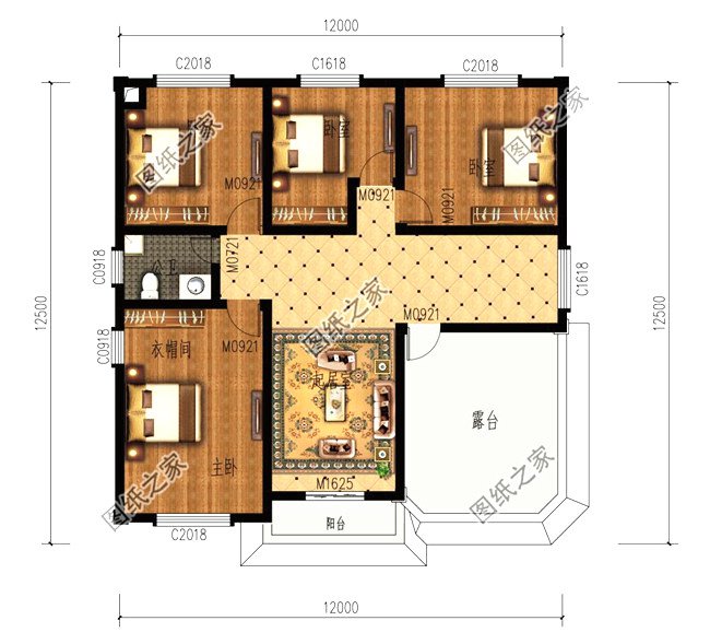良心推薦，20款經(jīng)濟(jì)型農(nóng)村別墅圖紙，造價(jià)25萬(wàn)內(nèi)