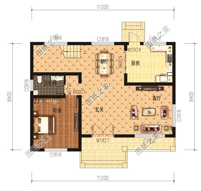 良心推薦，20款經(jīng)濟(jì)型農(nóng)村別墅圖紙，造價(jià)25萬(wàn)內(nèi)