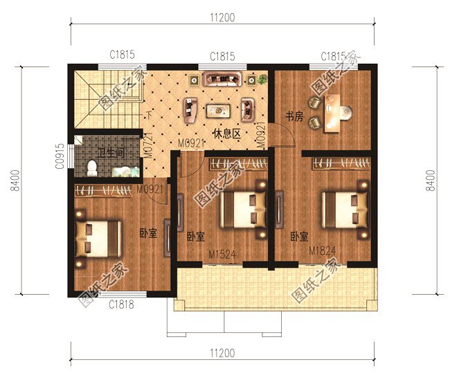 良心推薦，20款經(jīng)濟(jì)型農(nóng)村別墅圖紙，造價(jià)25萬(wàn)內(nèi)
