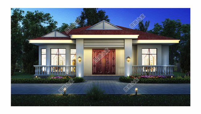 6套最漂亮的一層平房圖片【附設計方案】，忍不住推薦