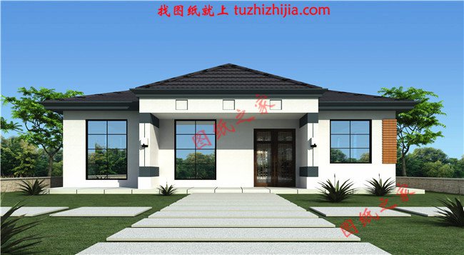 6套最漂亮的一層平房圖片【附設計方案】，忍不住推薦