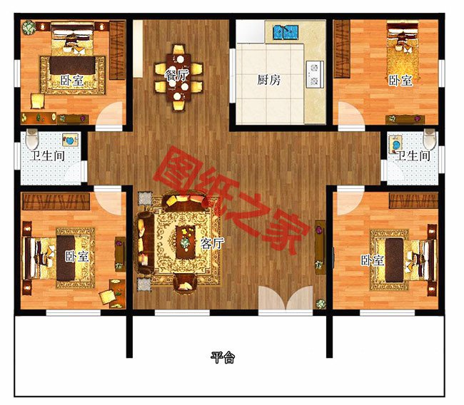 6套最漂亮的一層平房圖片【附設計方案】，忍不住推薦