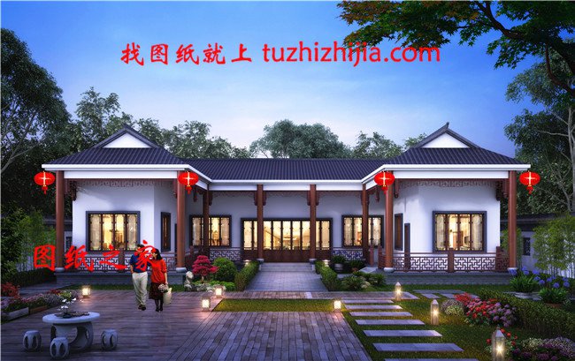 6套最漂亮的一層平房圖片【附設計方案】，忍不住推薦