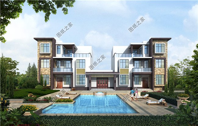 現(xiàn)代風格別墅外觀效果圖片大全，一次看個夠