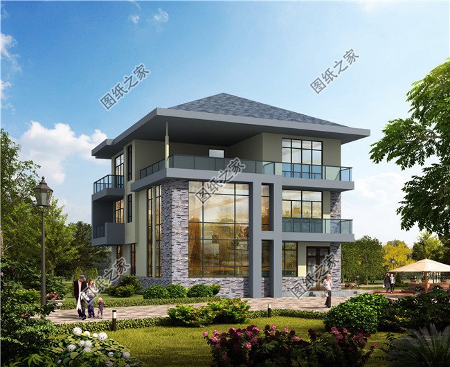 現(xiàn)代風格別墅外觀效果圖片大全，一次看個夠