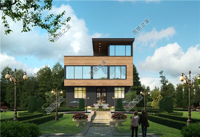 現(xiàn)代風格別墅外觀效果圖片大全，一次看個夠