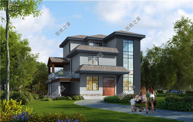 現(xiàn)代風格別墅外觀效果圖片大全，一次看個夠