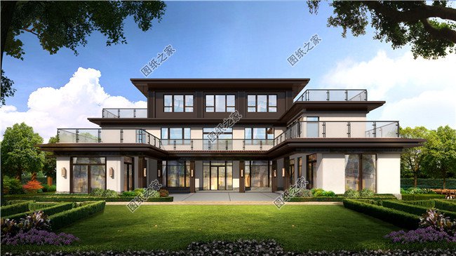 現(xiàn)代風格別墅外觀效果圖片大全，一次看個夠