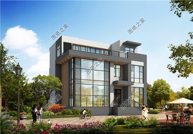 現(xiàn)代風格別墅外觀效果圖片大全，一次看個夠