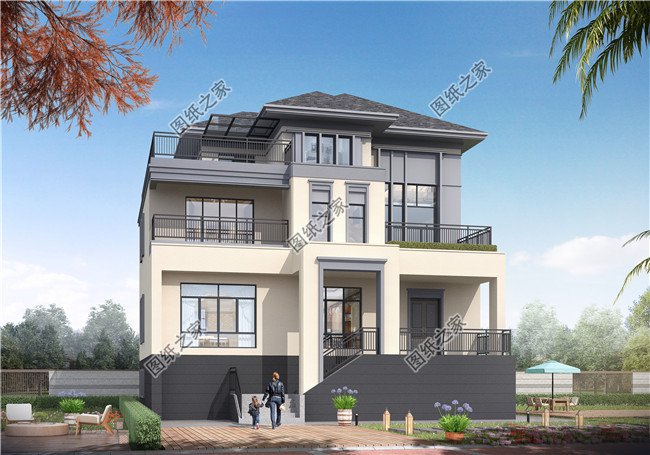 現(xiàn)代風格別墅外觀效果圖片大全，一次看個夠