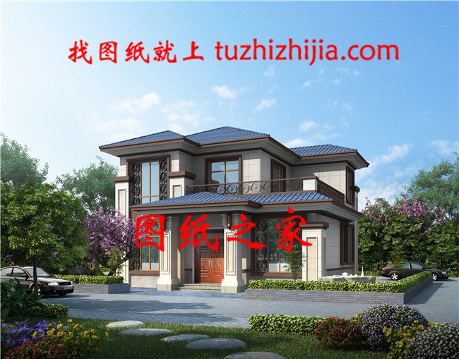 10款宅基地進深8米自建房設計圖，二層三層都有，一定有你喜歡的