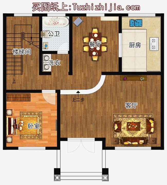 最受農村人喜歡的10套占地100平自建房設計圖