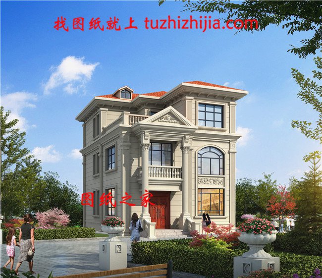 最受農村人喜歡的10套占地100平自建房設計圖