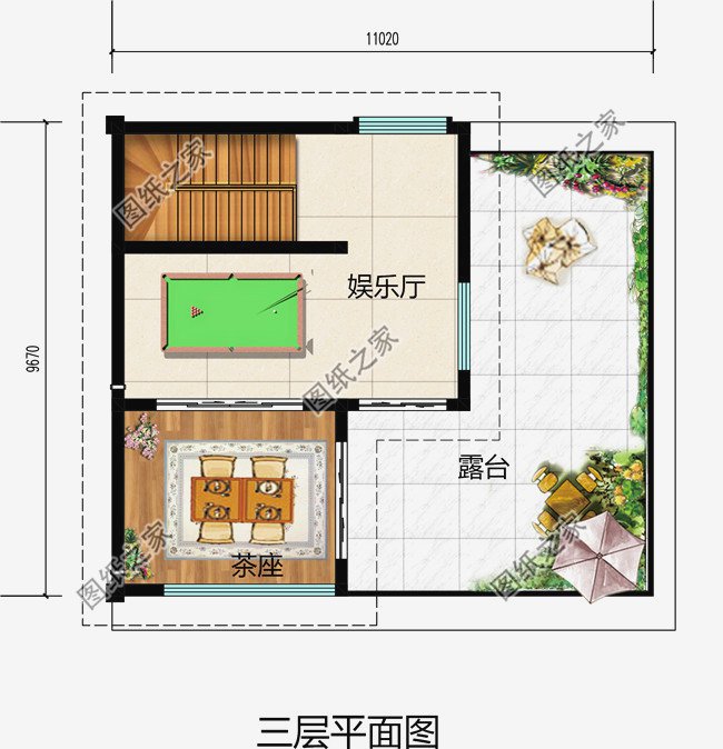 最受農村人喜歡的10套占地100平自建房設計圖