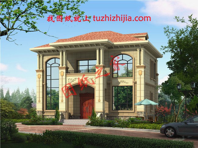 最受農村人喜歡的10套占地100平自建房設計圖