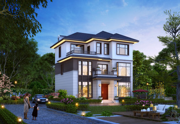 最新款農(nóng)村三層自建房戶型設(shè)計(jì)圖及外觀圖片照片，鄉(xiāng)村蓋房精選