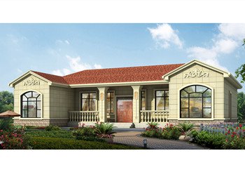 農(nóng)村一層五間(6間)新農(nóng)村設(shè)計(jì)圖方案，含外觀圖片