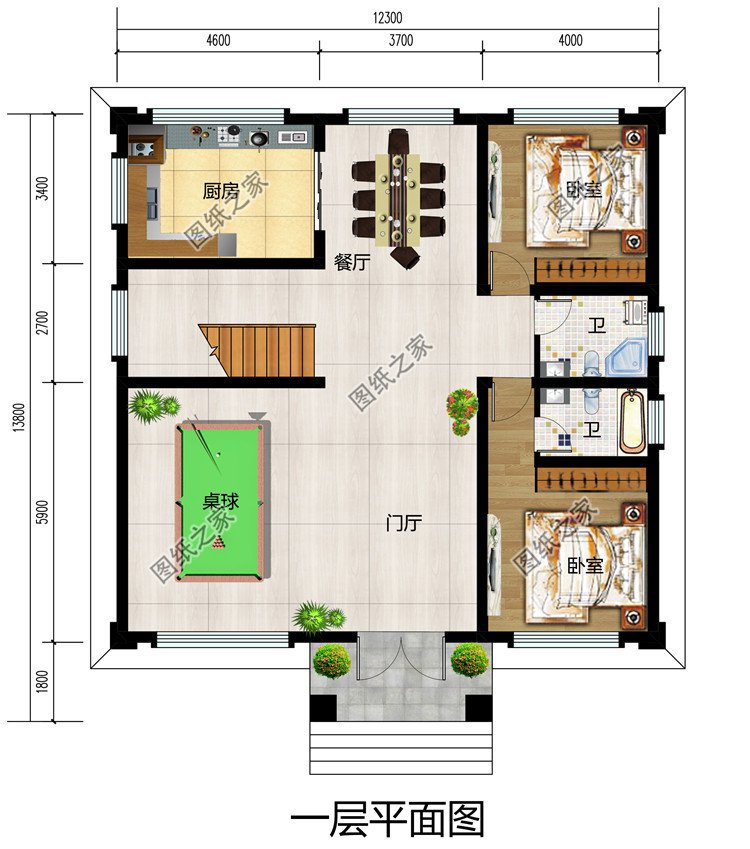 農(nóng)村最好看兩層小樓圖及全套CAD施工圖紙,新中式風(fēng)格,簡潔大氣