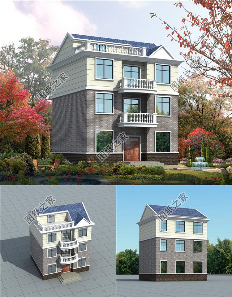 經典三層農村自建房