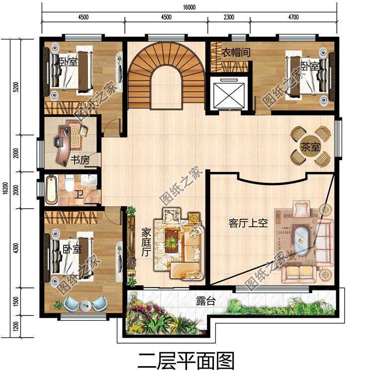 新中式三層樓房設計圖紙,帶地下室,地下車庫,帶電梯