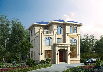 人氣最旺的二層半別墅設計圖紙，復式挑空二層半自建房