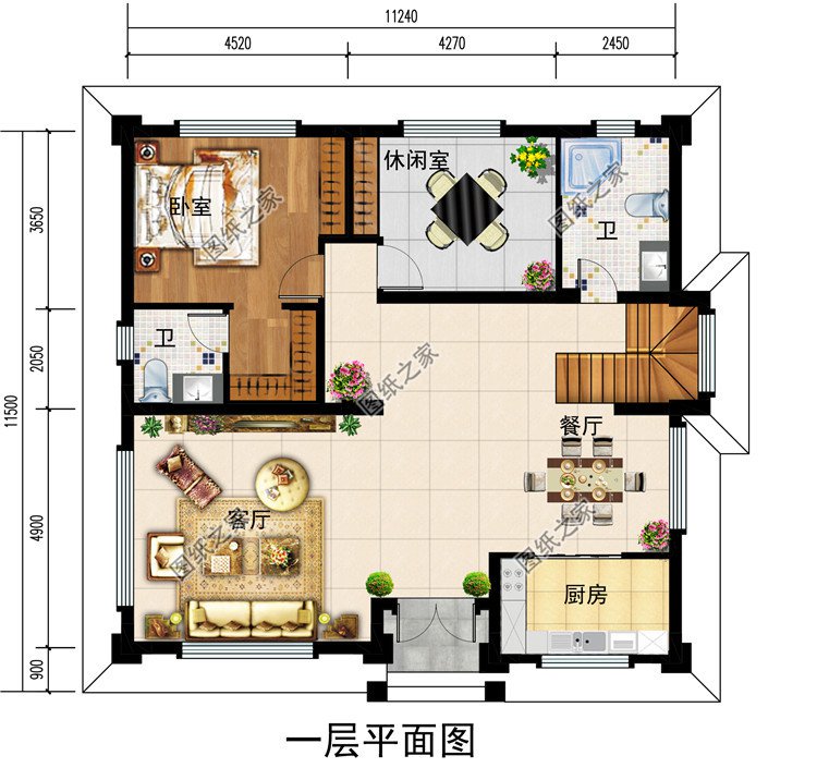 人氣頗高的三層新中式別墅方案，五種戶型，五種尺寸