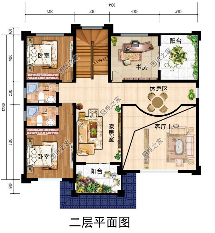 人氣頗高的三層新中式別墅方案，五種戶型，五種尺寸