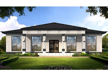 帶地下室的一層別墅設計圖，農村自建房比較合適