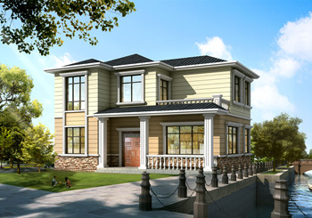 簡(jiǎn)約精致的二層房子設(shè)計(jì)圖，農(nóng)村自建經(jīng)濟(jì)實(shí)用