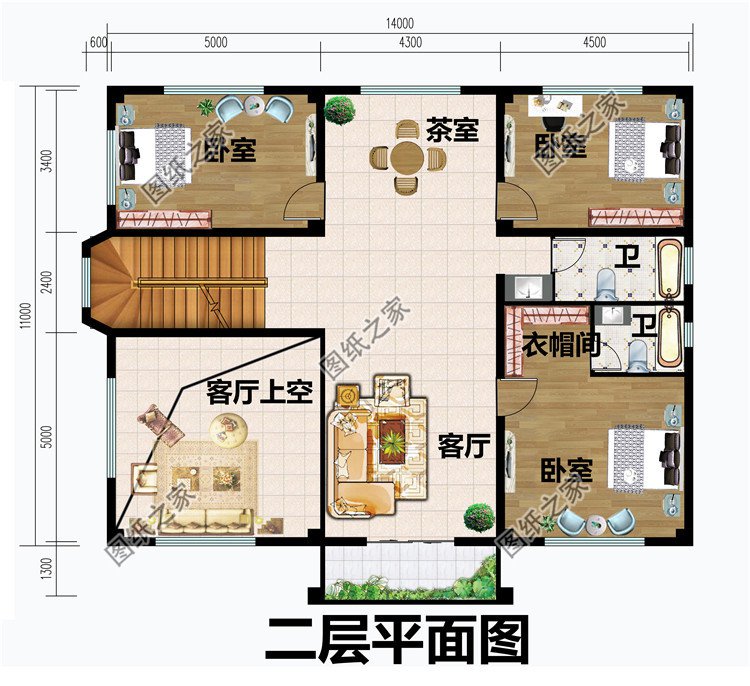 50萬左右農(nóng)村三層別墅設(shè)計圖