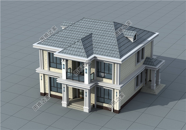 農村自建房還是二層最實用，分享四款設計圖紙，趕快收藏!