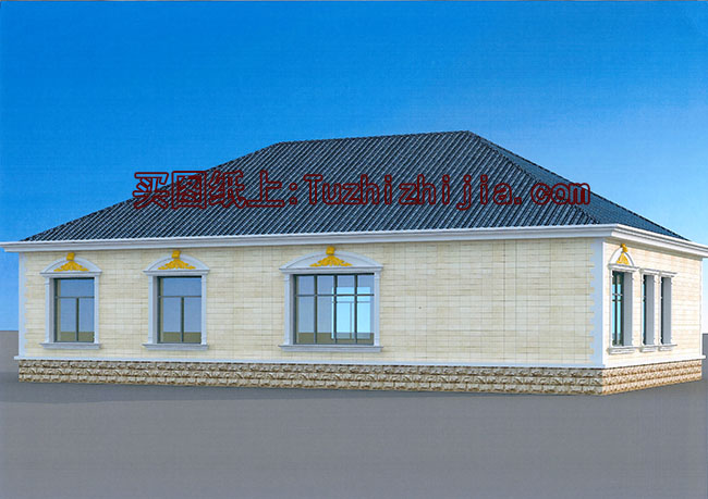 3款農(nóng)村一層別墅圖紙，自帶車庫，造價不到20萬，鄰居見了都說好