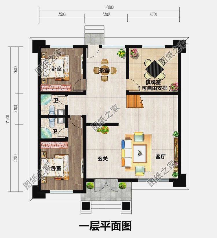 3款農(nóng)村二層小樓設(shè)計(jì)圖，誰(shuí)看誰(shuí)說(shuō)好，造價(jià)13萬(wàn)元左右