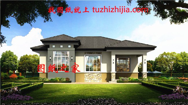 五套鄉下建房一層戶型圖，蓋好驚艷全村