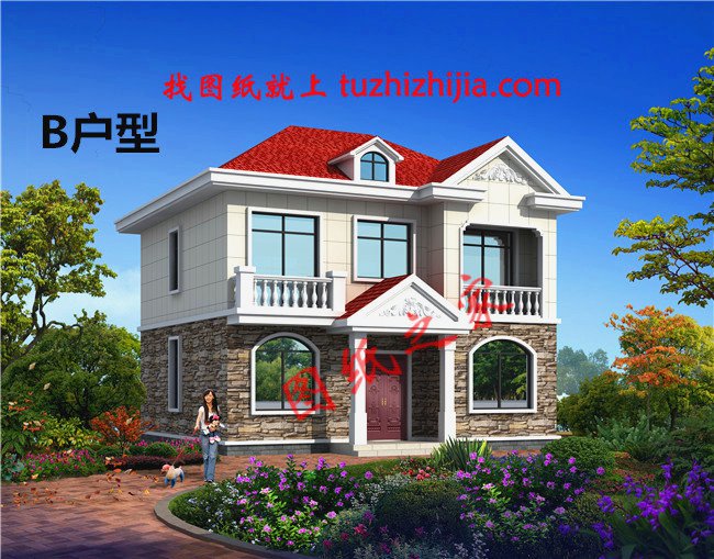 4款農村15-20萬二層別墅設計圖，還不趕快行動起來！