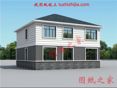 新中式農(nóng)村自建二層別墅設(shè)計(jì)圖紙，這樣建的房子老人孩子都喜歡