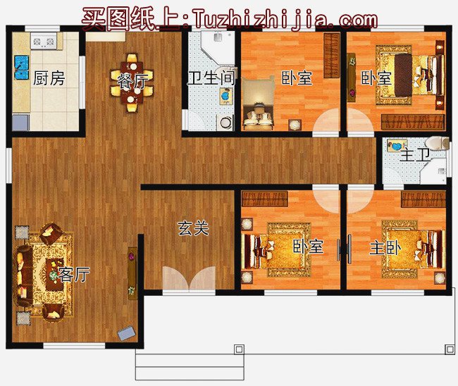 快來看看這10款造價農(nóng)村一層小別墅設計圖，有沒有你的“菜”？