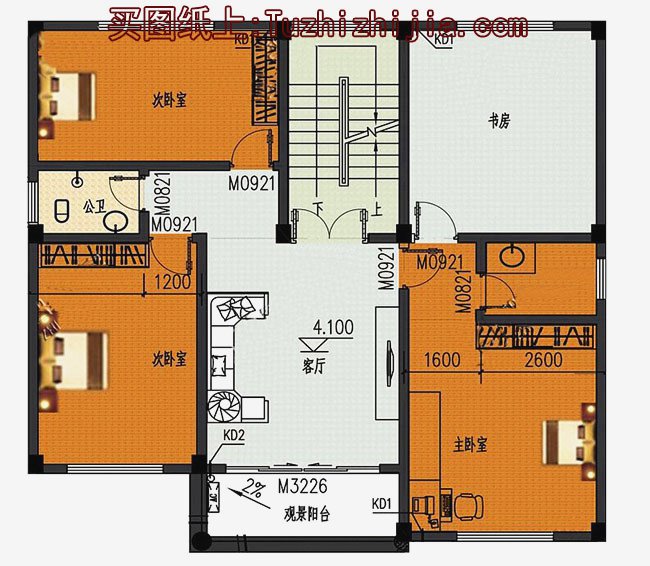 最好看的農(nóng)村5款三層樓房設(shè)計(jì)圖，蓋好驚艷全村