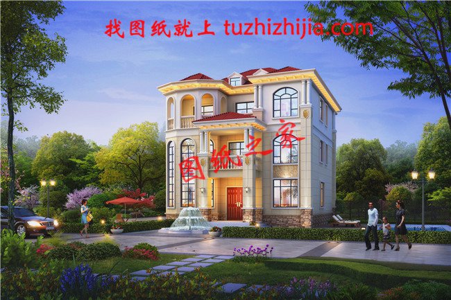 最好看的農(nóng)村5款三層樓房設(shè)計(jì)圖，蓋好驚艷全村