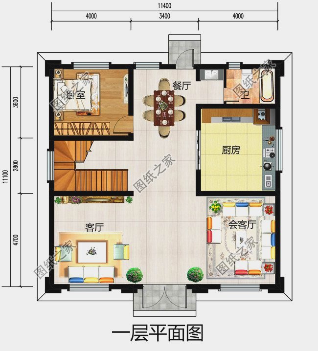 最好看的農(nóng)村5款三層樓房設(shè)計(jì)圖，蓋好驚艷全村