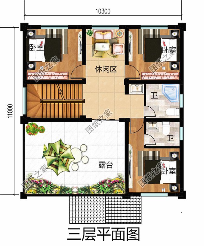 農(nóng)村三層最簡單小樓房，大戶型設(shè)計(jì)圖，太心動(dòng)了！