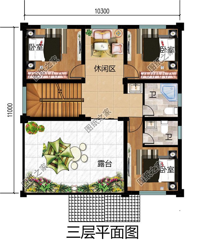 這5個三層自建房設計圖火爆了朋友圈，全國各地搶著建