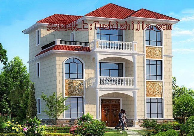 這5個三層自建房設計圖火爆了朋友圈，全國各地搶著建